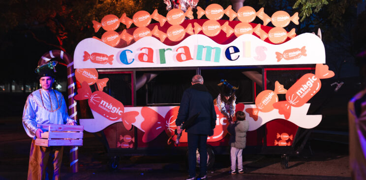 Màgic Badalona, patrocinador de la Cavalcada de Reis i el Campament Reial