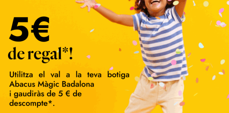 5 euros de regal a abacus