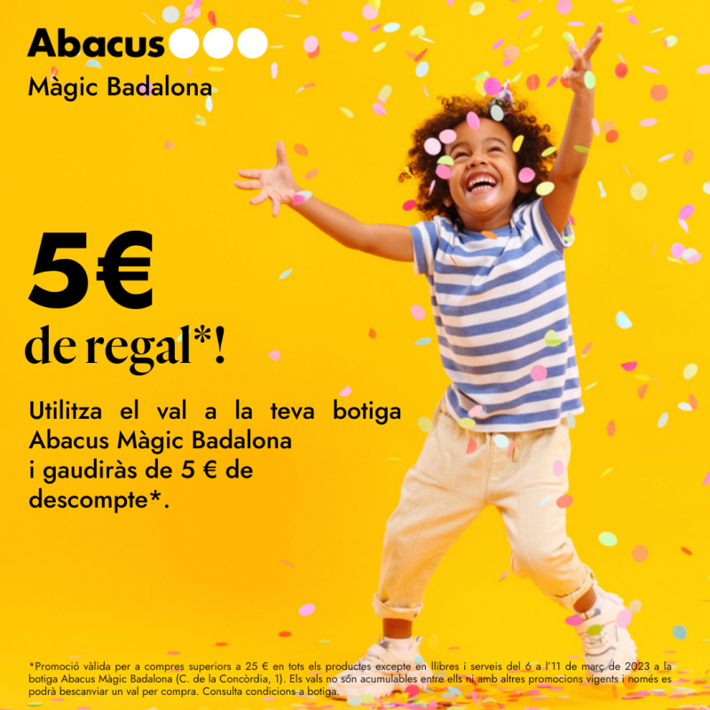 5 euros de regal a abacus