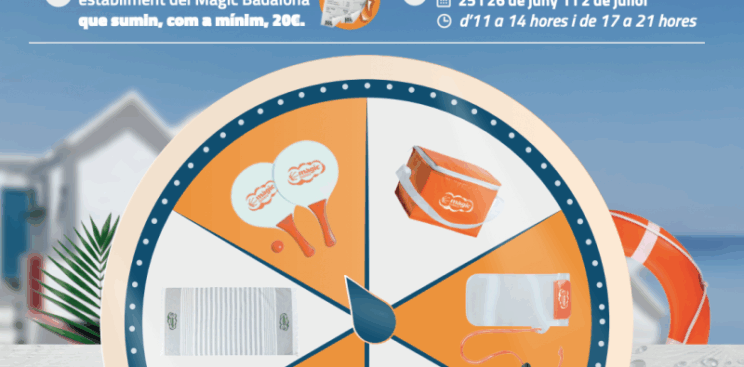 El Màgic Badalona engega una ruleta d’estiu amb regals molt estiuencs