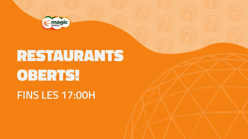 Els restaurants del Màgic Badalona OBREN LES SEVES PORTES!