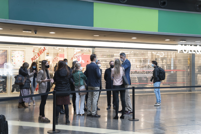 Visita de l’alcalde de Badalona