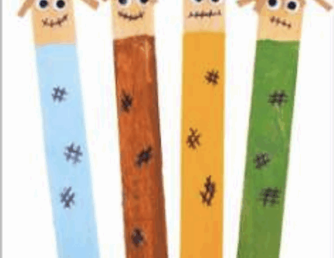 TALLER: Fem un espantaocells amb pals de fusta