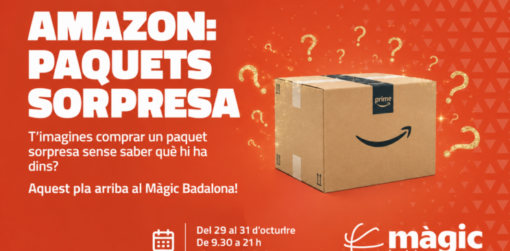 📦Els paquets sorpresa d’Amazon arriben al Màgic Badalona!