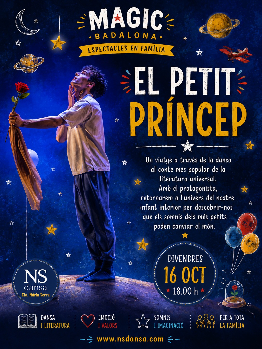 EL PETIT PRÍNCEP: UN VIATGE ENTRE DANSA I IMAGINACIÓ